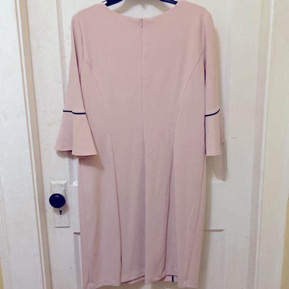 Sandra Darren NWT blush pink dress 10 - Picture 5 of 7